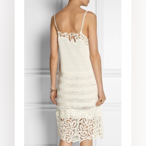 Thakoon embroidered lace trimmed slip dress - Picture 3 of 12
